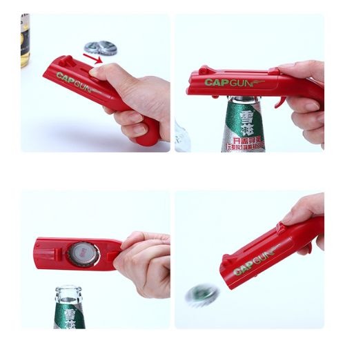 Cap Gun Bottle Opener (4 Pack)