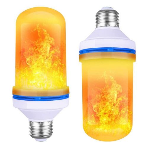 LED Flame Effect Light Bulb (2 Pack)