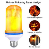 LED Flame Effect Light Bulb (2 Pack)